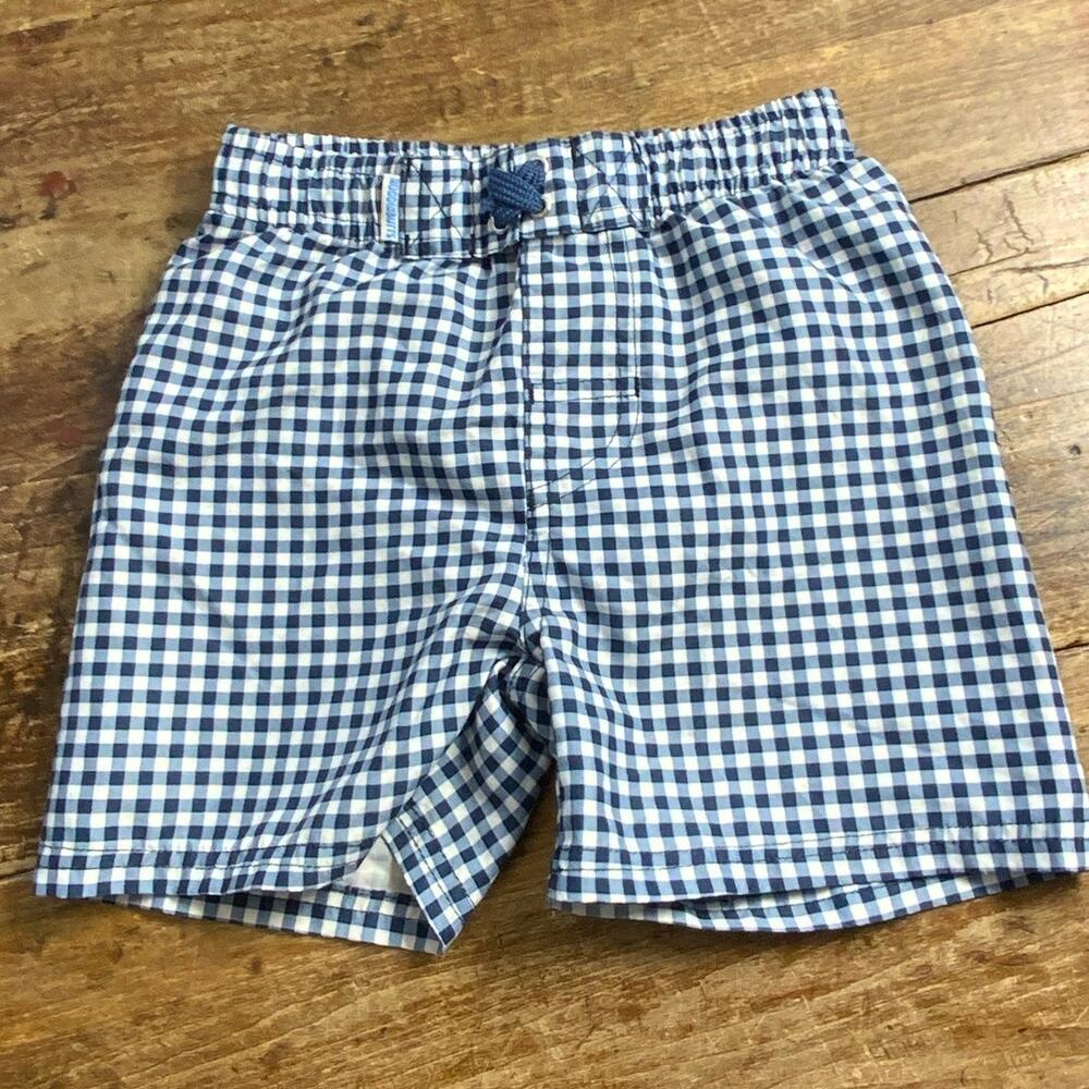 Rugged‎ Butts Gingham Boys swimtrunks size 4T